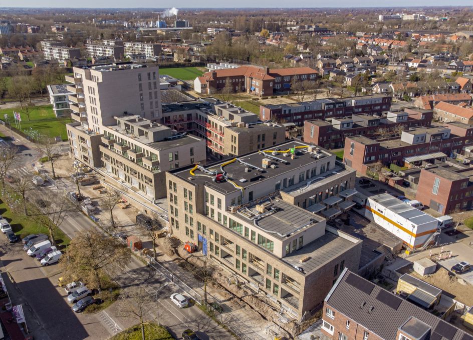 Beursplein Tiel 67 koopappartementen, 37 huurappartementen en parkeergarage